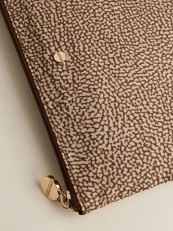 Vedi Tutti|Beauty Case<Borbonese BUSTA PORTADOCUMENTI BEIGE/MARRONE