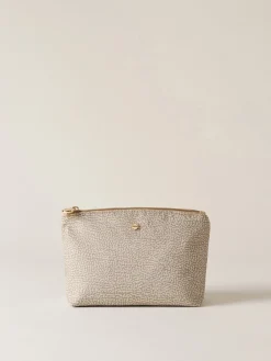 Vedi Tutti|Beauty Case<Borbonese BUSTINA CLASSICA MEDIUM SABBIA