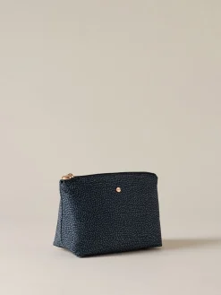 Vedi Tutti|Beauty Case<Borbonese BUSTINA CLASSICA MEDIUM BLU LAPIS