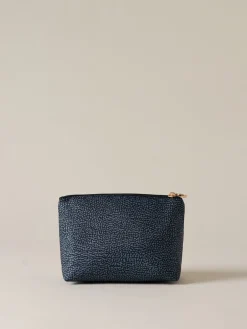 Vedi Tutti|Beauty Case<Borbonese BUSTINA CLASSICA MEDIUM BLU LAPIS