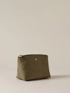 Vedi Tutti|Beauty Case<Borbonese BUSTINA CLASSICA MEDIUM OLIVE