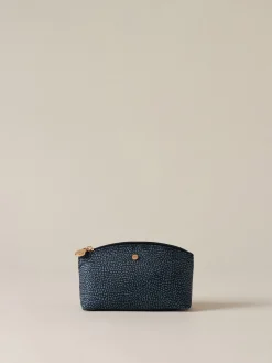 Vedi Tutti|Beauty Case<Borbonese BUSTINA CLASSICA SMALL BLU LAPIS