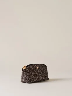 Vedi Tutti|Beauty Case<Borbonese BUSTINA CLASSICA SMALL OP NATURALE/NERO