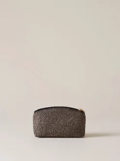 Vedi Tutti|Beauty Case<Borbonese BUSTINA CLASSICA SMALL OP NATURALE/NERO