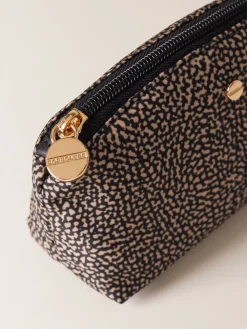 Vedi Tutti|Beauty Case<Borbonese BUSTINA CLASSICA SMALL OP NATURALE/NERO