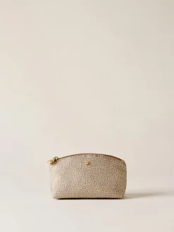 Vedi Tutti|Beauty Case<Borbonese BUSTINA CLASSICA SMALL SABBIA