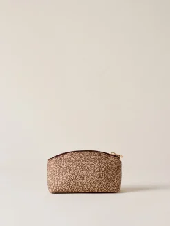 Vedi Tutti|Beauty Case<Borbonese BUSTINA CLASSICA SMALL BEIGE/MARRONE