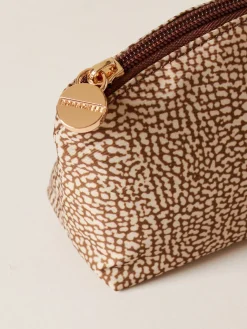 Vedi Tutti|Beauty Case<Borbonese BUSTINA CLASSICA SMALL BEIGE/MARRONE