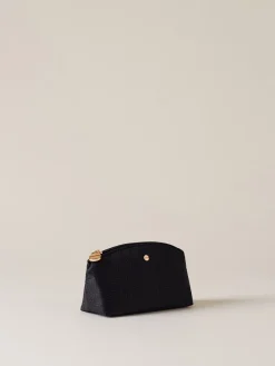 Vedi Tutti|Beauty Case<Borbonese BUSTINA CLASSICA SMALL DARK BLACK