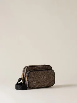 Vedi Tutti|Borse A Tracolla<Borbonese CAMERA CASE SMALL OP NATURALE/NERO
