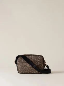 Vedi Tutti|Borse A Tracolla<Borbonese CAMERA CASE SMALL OP NATURALE/NERO