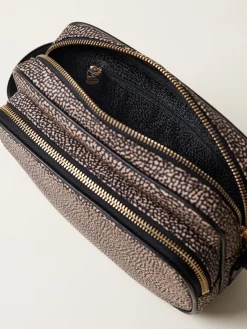 Vedi Tutti|Borse A Tracolla<Borbonese CAMERA CASE SMALL OP NATURALE/NERO