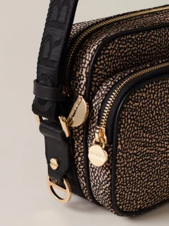 Vedi Tutti|Borse A Tracolla<Borbonese CAMERA CASE SMALL OP NATURALE/NERO