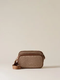 Vedi Tutti|Borse A Tracolla<Borbonese CAMERA CASE SMALL BEIGE/MARRONE