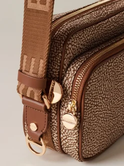 Vedi Tutti|Borse A Tracolla<Borbonese CAMERA CASE SMALL BEIGE/MARRONE