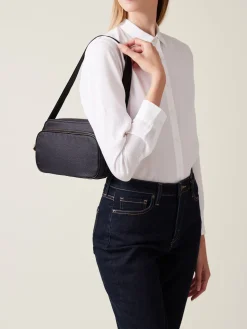 Vedi Tutti|Borse A Tracolla<Borbonese CAMERA CASE SMALL DARK BLACK
