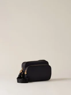 Vedi Tutti|Borse A Tracolla<Borbonese CAMERA CASE SMALL DARK BLACK