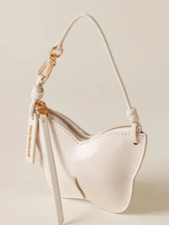 Vedi Tutti|Portachiavi<Borbonese CHARM BORBOLETINA WHITE COTTON