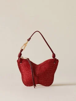 Vedi Tutti|Portachiavi<Borbonese CHARM BORBOLETINA ROSSO