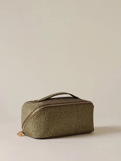 Vedi Tutti|Beauty Case<Borbonese CLASSICA BEAUTY CASE OLIVE