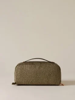 Vedi Tutti|Beauty Case<Borbonese CLASSICA BEAUTY CASE OLIVE
