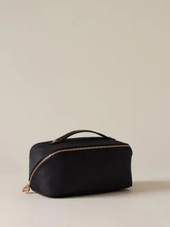 Vedi Tutti|Beauty Case<Borbonese CLASSICA BEAUTY CASE DARK BLACK