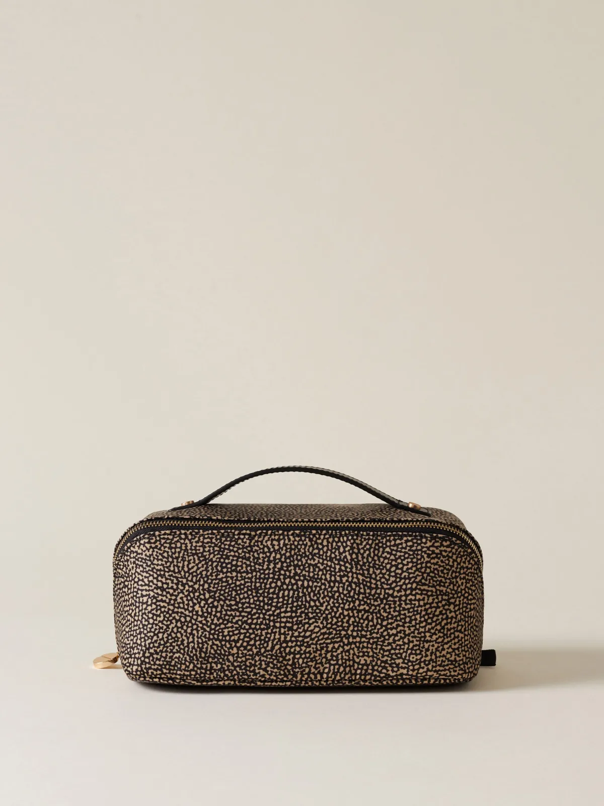 Vedi Tutti|Beauty Case<Borbonese CLASSICA BEAUTY CASE OP NATURALE/NERO