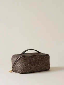 Vedi Tutti|Beauty Case<Borbonese CLASSICA BEAUTY CASE OP NATURALE/NERO