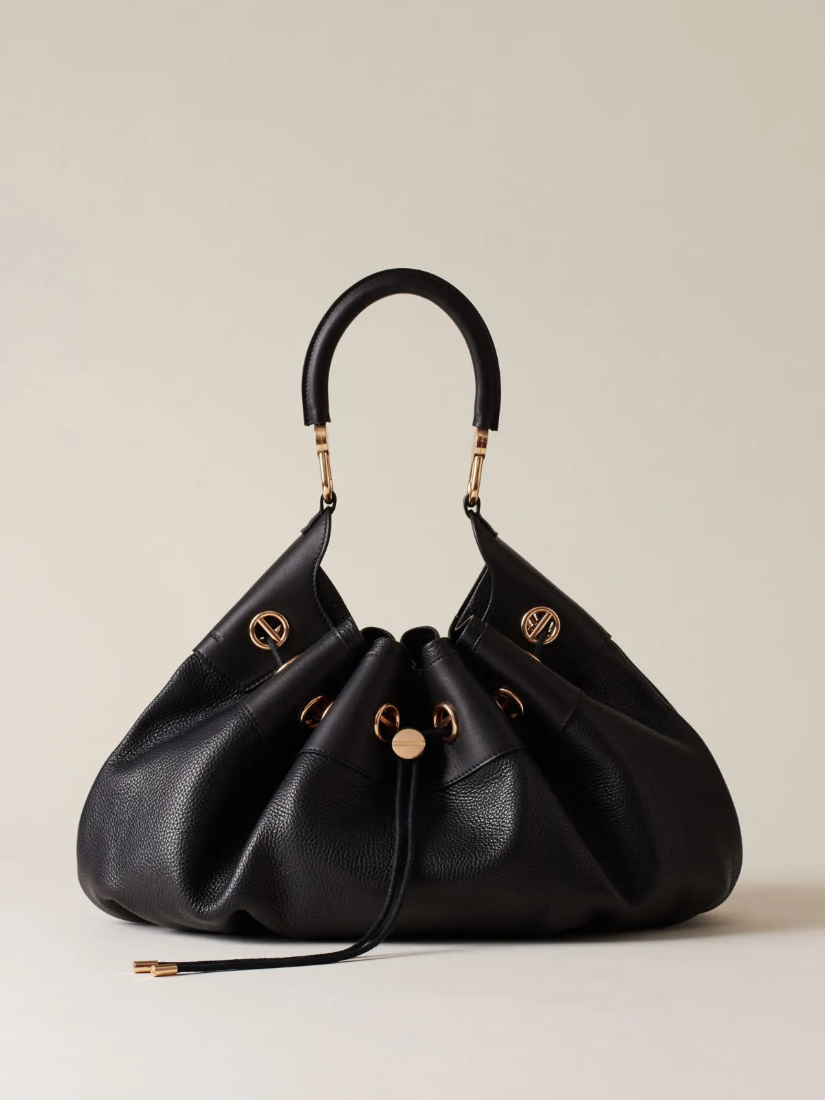 Vedi Tutti|Borse Hobo<Borbonese COLLIER BORSA HOBO LARGE NERO