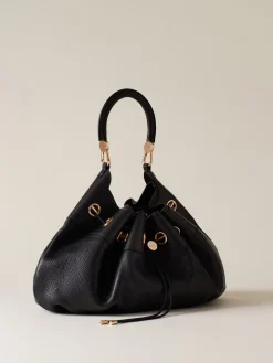 Vedi Tutti|Borse Hobo<Borbonese COLLIER BORSA HOBO LARGE NERO