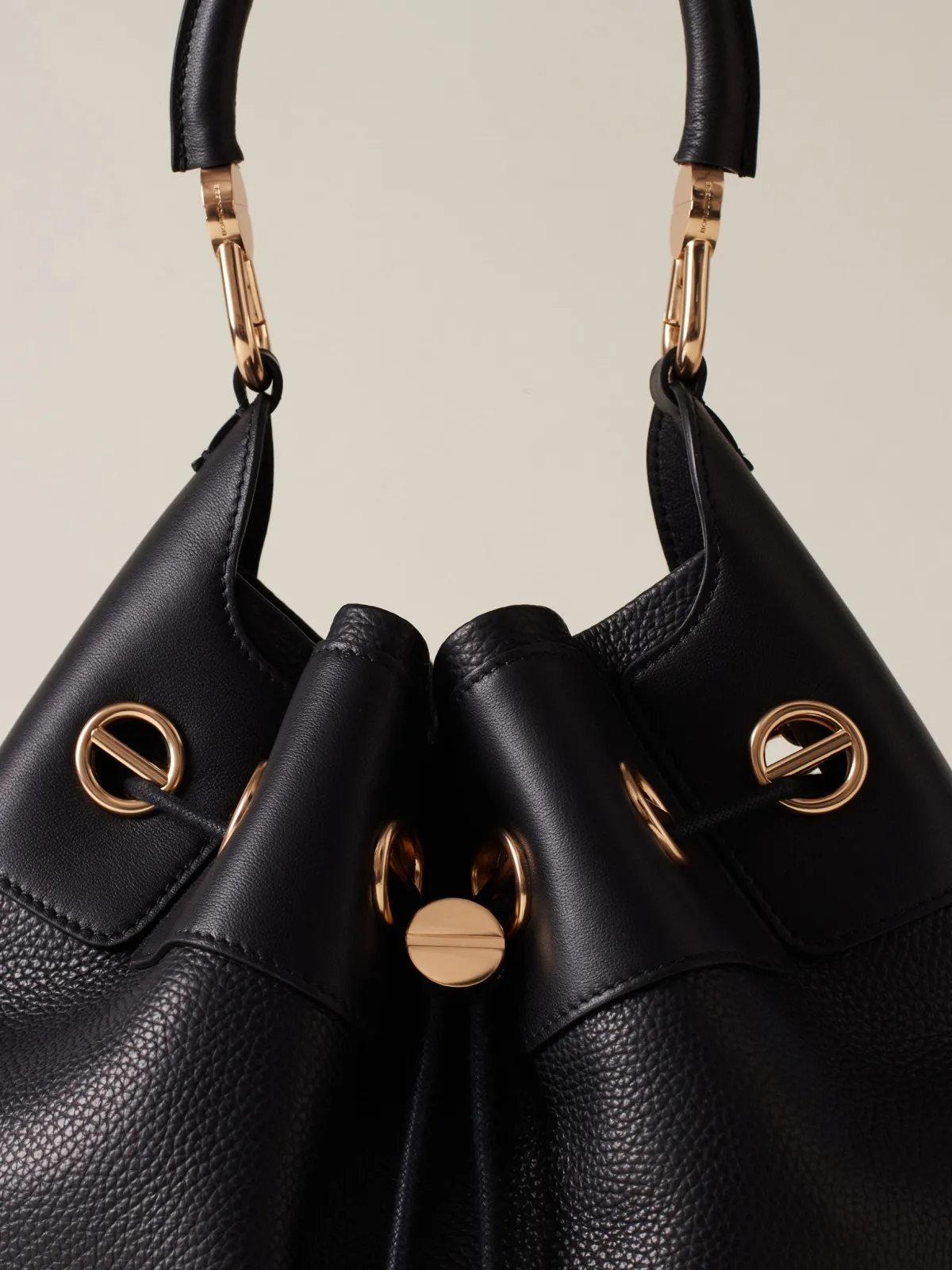 Vedi Tutti|Borse Hobo<Borbonese COLLIER BORSA HOBO MEDIUM NERO