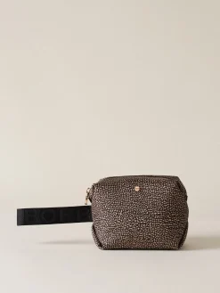 Vedi Tutti|Beauty Case<Borbonese COSMETIC CASE SMALL OP NATURALE/NERO