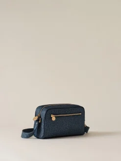 Vedi Tutti|Eco Line<Borbonese ECO LINE BORSA CAMERA CASE BLU LAPIS