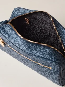 Vedi Tutti|Eco Line<Borbonese ECO LINE BORSA CAMERA CASE BLU LAPIS
