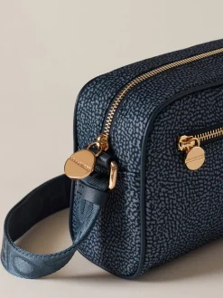 Vedi Tutti|Eco Line<Borbonese ECO LINE BORSA CAMERA CASE BLU LAPIS