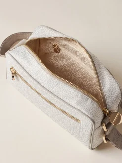 Vedi Tutti|Eco Line<Borbonese ECO LINE BORSA CAMERA CASE WHITE COTTON