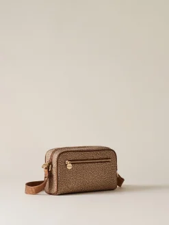 Vedi Tutti|Eco Line<Borbonese ECO LINE BORSA CAMERA CASE BEIGE/MARRONE