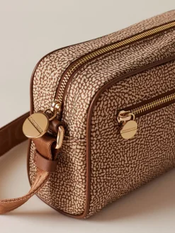 Vedi Tutti|Eco Line<Borbonese ECO LINE BORSA CAMERA CASE BEIGE/MARRONE