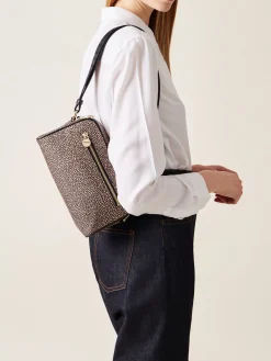 Vedi Tutti|Eco Line<Borbonese ECO LINE BORSA CAMERA CASE OP NATURALE/NERO