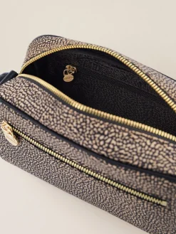 Vedi Tutti|Eco Line<Borbonese ECO LINE BORSA CAMERA CASE OP NATURALE/NERO