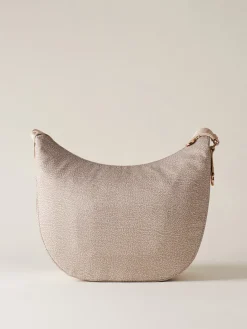 Vedi Tutti|Beauty Case<Borbonese ECO LINE LUNA BAG MEDIUM SABBIA