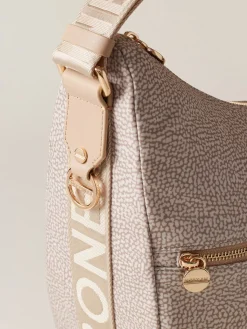 Vedi Tutti|Beauty Case<Borbonese ECO LINE LUNA BAG MEDIUM SABBIA