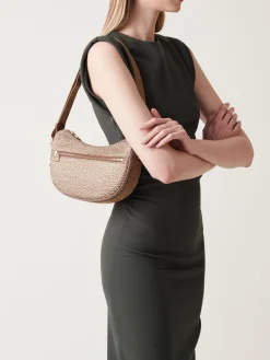 Vedi Tutti|Borse A Tracolla<Borbonese ECO LINE LUNA BAG MINI BEIGE/MARRONE