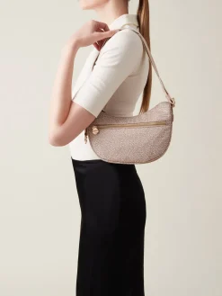 Vedi Tutti|Borse A Tracolla<Borbonese ECO LINE LUNA BAG MINI SABBIA