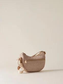 Vedi Tutti|Borse A Tracolla<Borbonese ECO LINE LUNA BAG MINI SABBIA