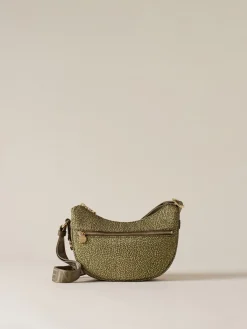 Vedi Tutti|Borse A Tracolla<Borbonese ECO LINE LUNA BAG MINI OLIVE