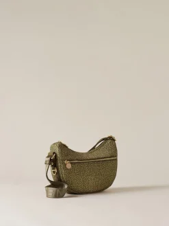 Vedi Tutti|Borse A Tracolla<Borbonese ECO LINE LUNA BAG MINI OLIVE