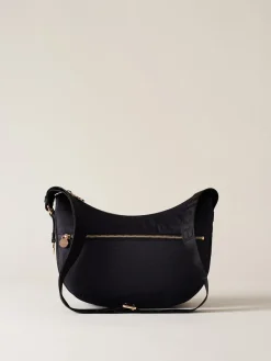 Vedi Tutti|Borse A Tracolla<Borbonese ECO LINE LUNA BAG SMALL DARK BLACK