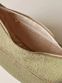 Vedi Tutti|Borse A Tracolla<Borbonese ECO LINE LUNA BAG SMALL OLIVE