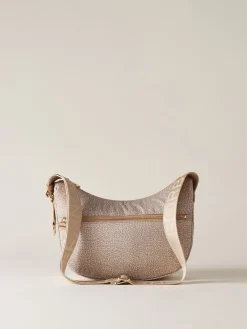 Vedi Tutti|Borse A Tracolla<Borbonese ECO LINE LUNA BAG SMALL SABBIA